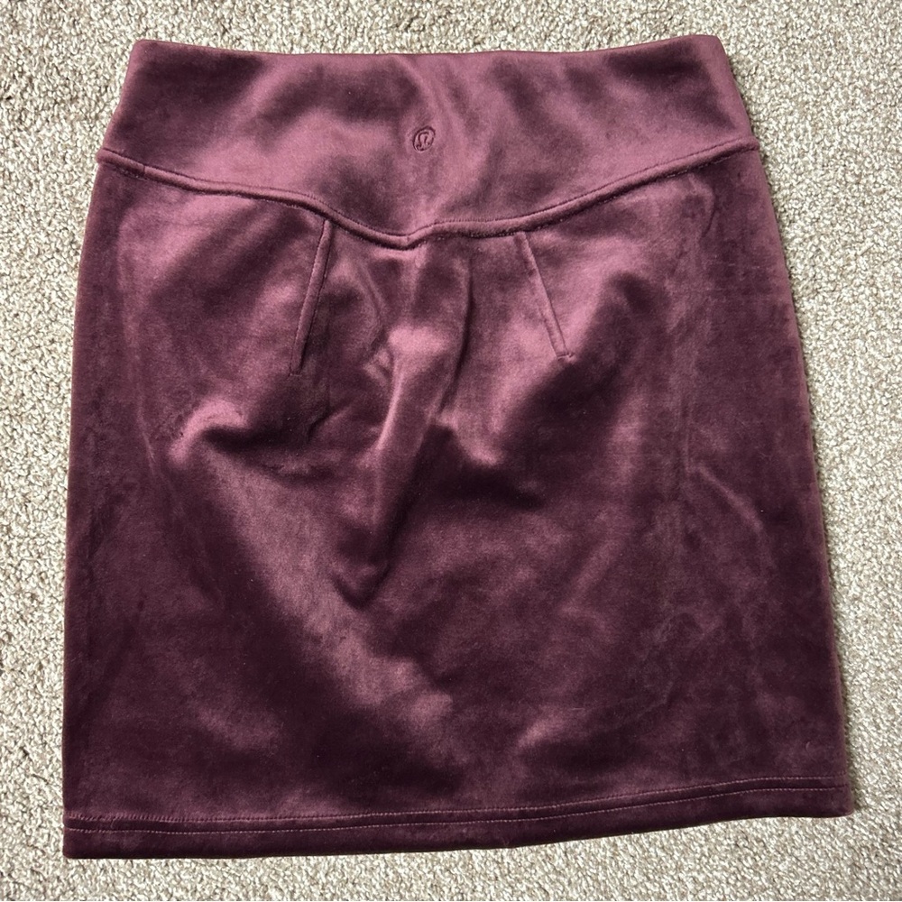 NWT Lululemon Scuba High-Rise Mini Skirt *Velvet - Picture 9 of 11
